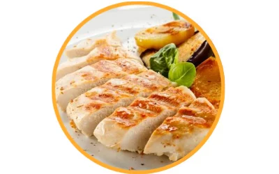 Grillowany kurczak z warzywami